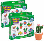 Paquete creativo de Shrinky Dinks Just Play Ruff N' Ready, 25 hojas blancas esmeriladas, juego de manualidades para niños, juguetes para niños de 6 años en adelante (paquete de 2)