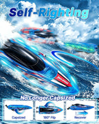 Barco a control remoto para niños, 25 MPH sin escobillas RC Boat