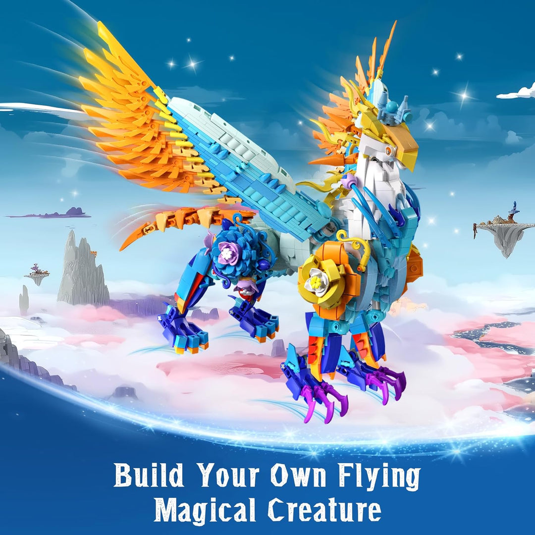 Sillbird Juego de construcción de criaturas mágicas para