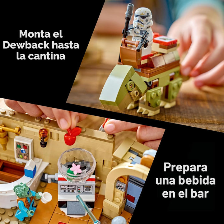 LEGO Star Wars SMART Play: Mos Eisley Cantina - Juego de construcci...