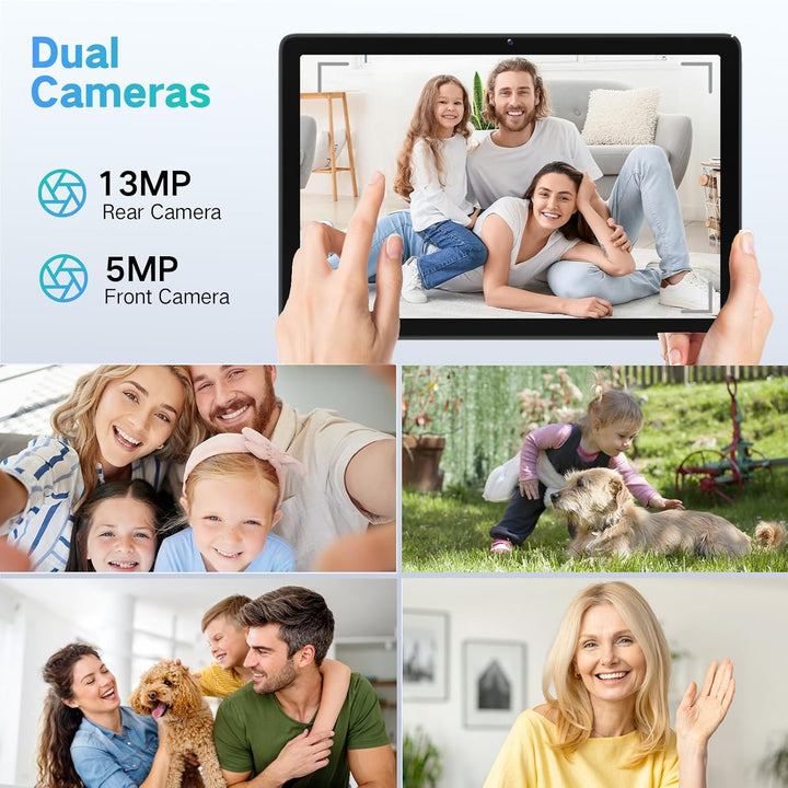 LECTRUS Tablet Android 15 de 10.1 pulgadas con Gemini AI, Octa-Core...