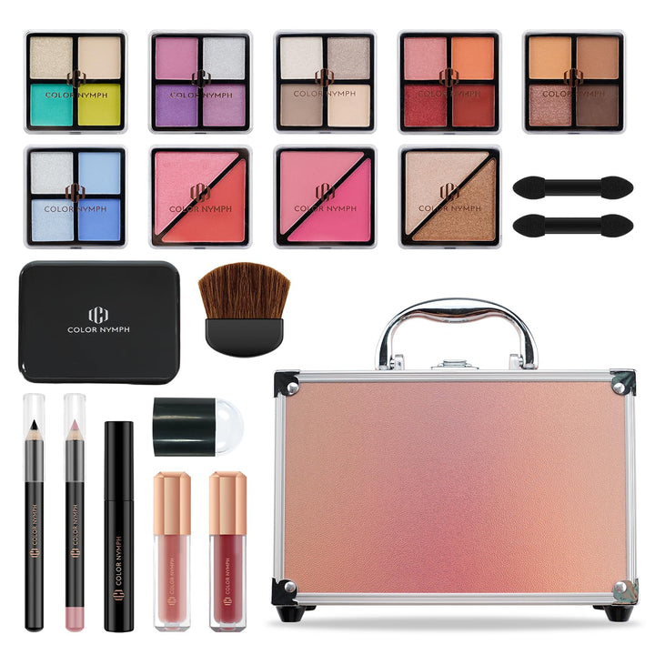 Color Nymph Kits de maquillaje para principiantes para adolescentes...