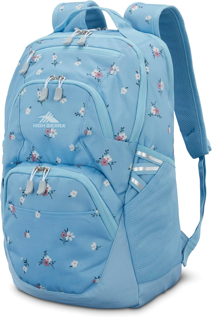 High Sierra Mochila Swoop Sg unisex, azul, (Floral\/blue), Tamaño ú...