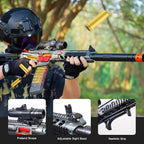 SUPERHIGH Blaster automático de espuma 741128 JellyBullet Blaster