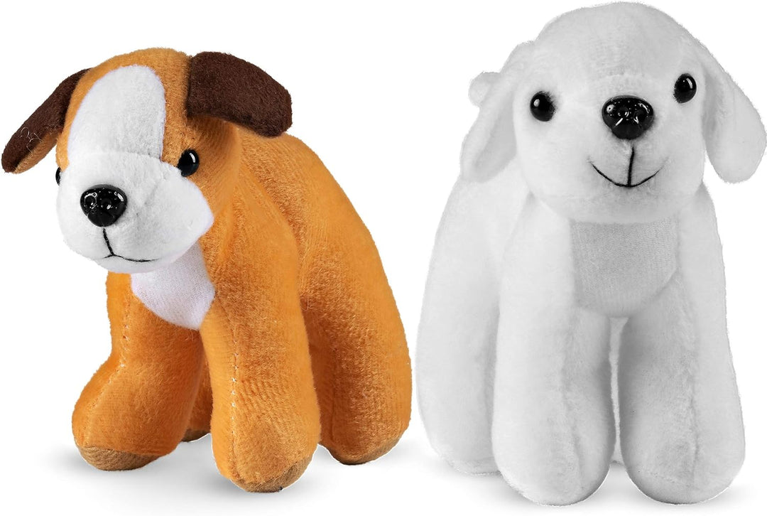 Bedwina Perros de peluche (paquete de 12) animales de peluche peque...