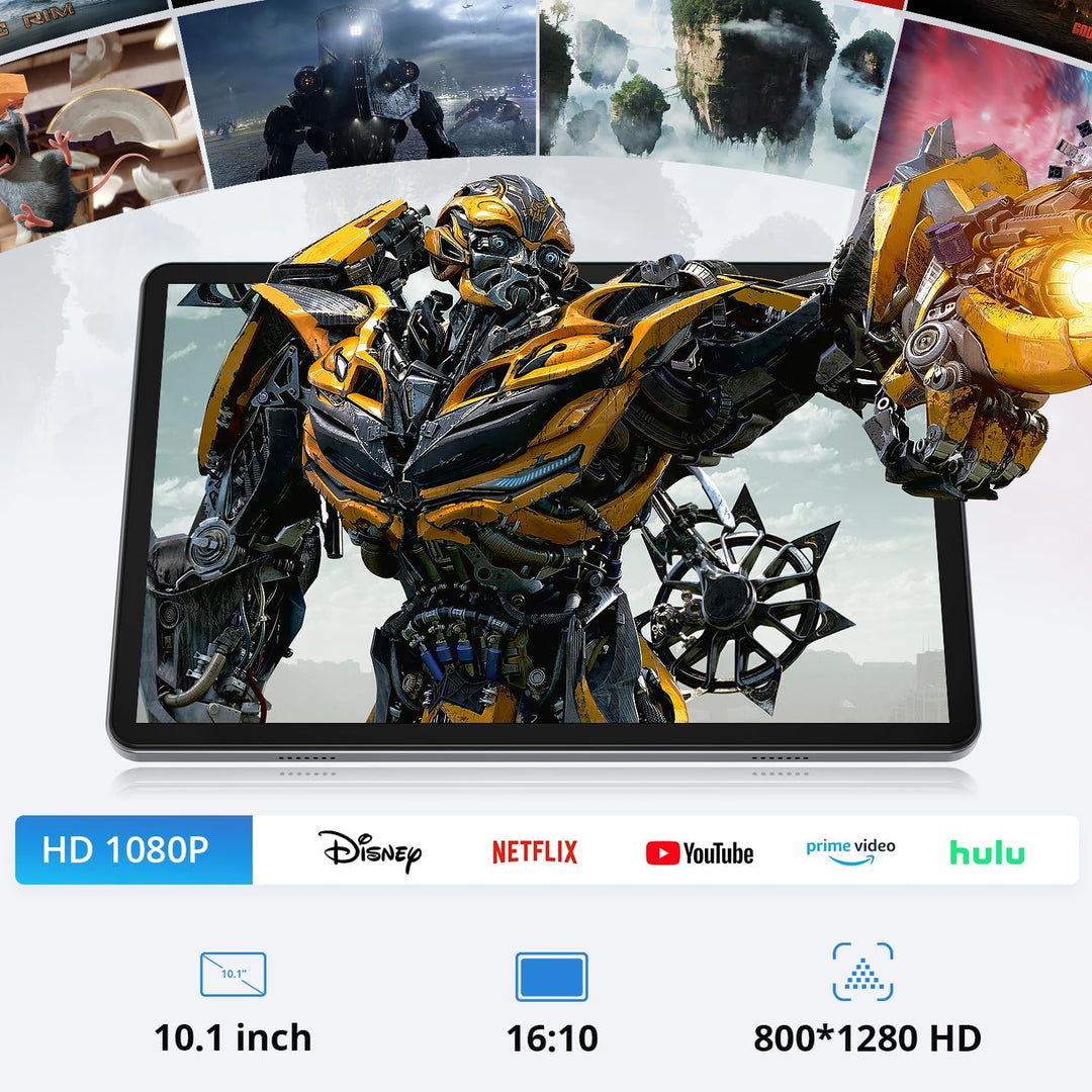Tableta Android, tableta Android 15 de 10.1 pulgadas, octa-core, 12...