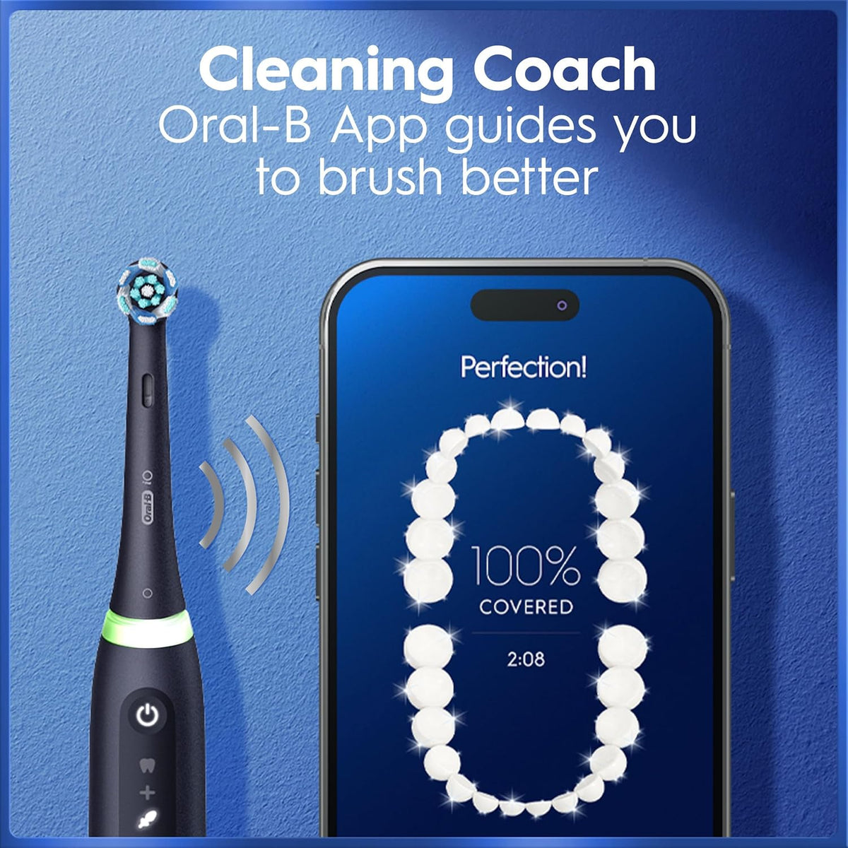 Oral-B iO Deep Clean + Whiten Cepillo de dientes eléctrico recargab...