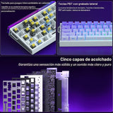 AULA Hero 68 HE Teclado para Juegos 60% con Cable, Teclado con Inte...