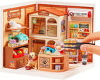 Rolife Super Creator - Juego de bloques de construcción de casas pequeñas para muñecas pequeñas, kits de modelos de plástico para adolescentes de 14 años en adelante, manualidades para adultos