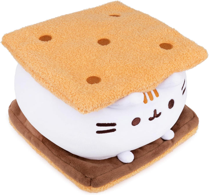 GUND Pusheen S\u2019mores Squisheen de peluche, animal de juguete p...