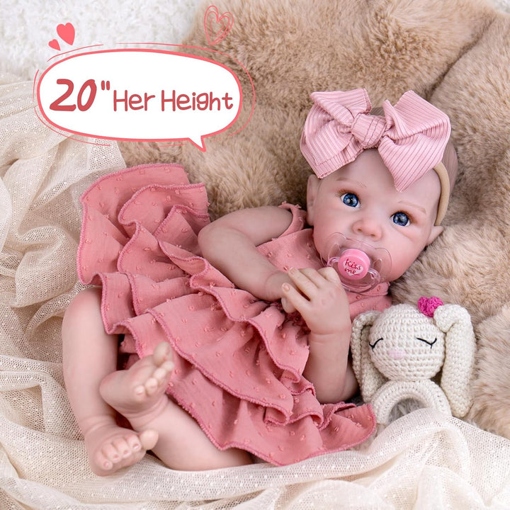 Aori Muñecas de Bebé Reborn Realistas - Muñeca de Bebé Recién Nacid...