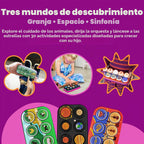 Boppo Paquete de tableta de aprendizaje sin pantalla y 3 paquetes de