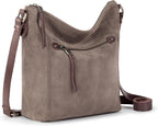 The Sak Ashland Crossbody Purse - Bolso de mano de cuero para mujer para uso diario y viajes - Cruzado con correa ajustable para el hombro