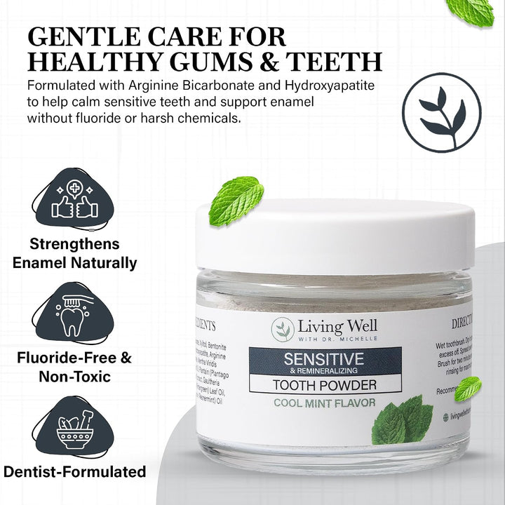 Living Well with Dr. Michelle Polvo Dental Remineralizante para Die...