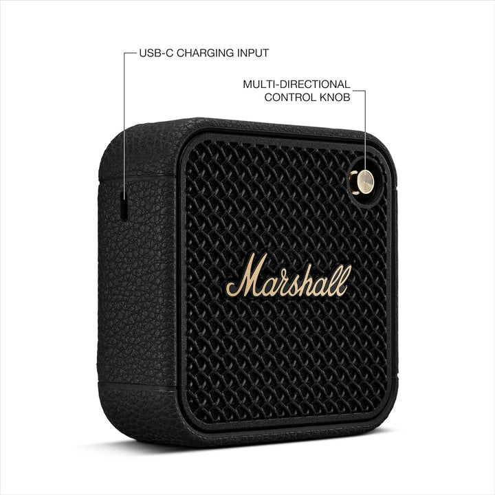 Marshall Willen II Altavoz portátil Bluetooth - Negro y latón