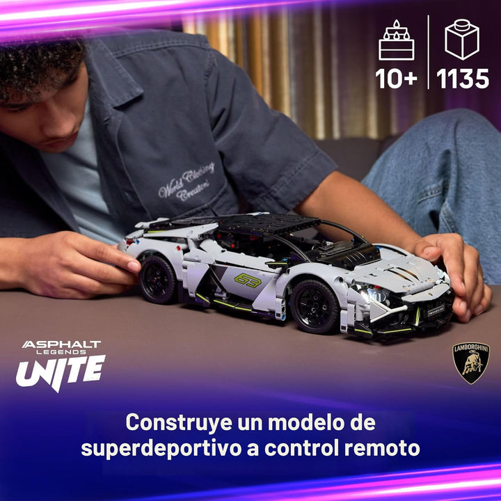 LEGO Technic Lamborghini Revuelto Super Sports Car Toy - Juego de c...