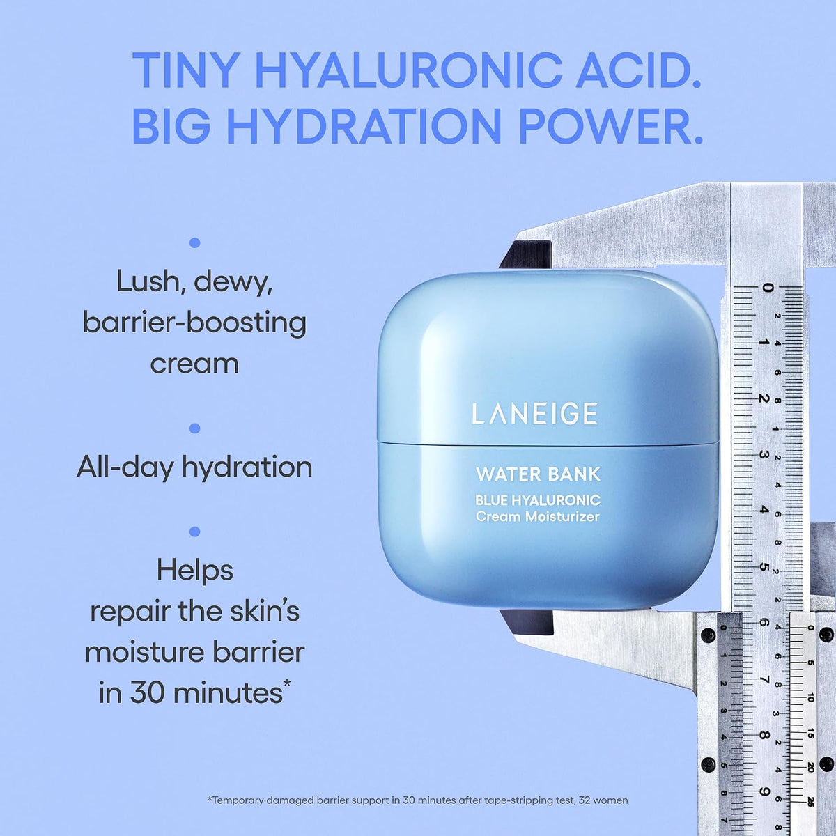 LANEIGE Crema Hidratante Water Bank Azul con Ácido Hialurónico: Cre...