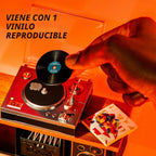 MGA's Miniverse Tocadiscos de música real Mini coleccionables, mini tocadiscos jugable, coleccionistas, regalo, Beethoven