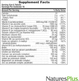 NaturesPlus Source of Life - 90 mini tabletas - Suplemento multivit...