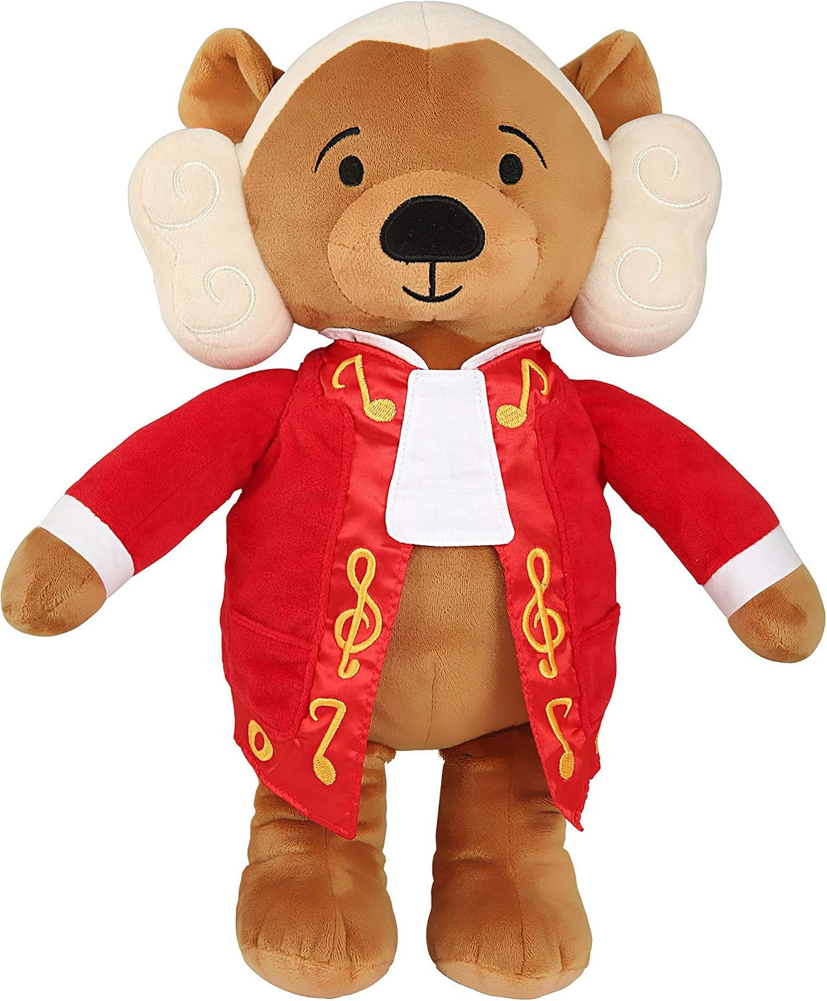 Amadeus Mozart Oso de Peluche – Reproduce 40 Minutos de Música Clásica, Oso de Peluche Interactivo Educativo y Tranquilizante para Bebés y Niños Pequeños, Perfecto