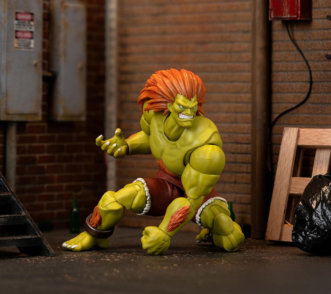 Jada Street Fighter II Blanka - Figura de acción de lujo
