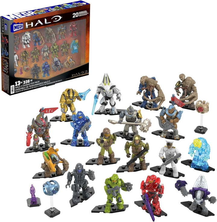 MEGA Halo - Juego de juguetes de construcción de figuras