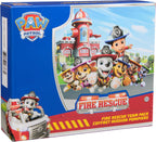 Paquete de figuras de acción coleccionables del equipo de rescate contra incendios de Paw Patrol con 7 figuras, incluyendo Ryder y 6 cachorros, juguetes para niños y niñas a partir de 3 años