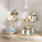 Vtopmart 4 Pack Pull Out Bathroom Under Sink Organizer (S-Standard)