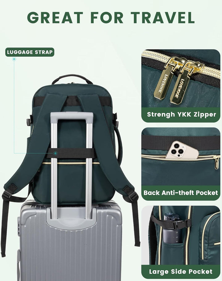 LOVEVOOK mochila de viaje, mochila de transporte, mochila de artícu...