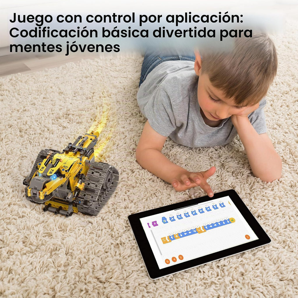 Sillbird Kit de construcción de robot con aplicación y control remoto