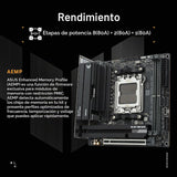 ASUS TUF Gaming B850I WiFi NEO AM5 Mini ITX Placa base, DDR5, ajust...