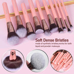 Bueart Design Juego de 30 piezas de brochas de maquillaje