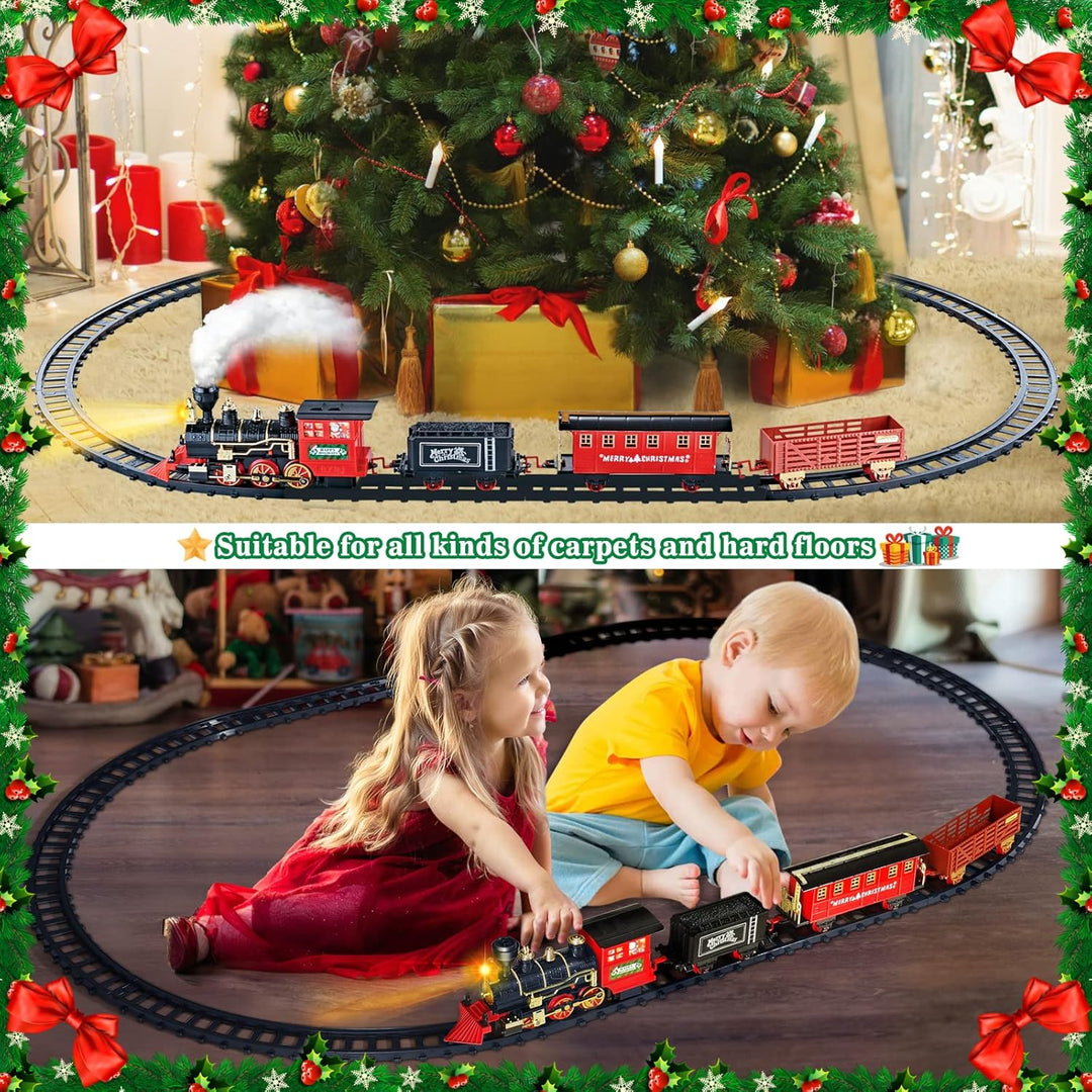 Gloween Juegos de tren de Navidad para debajo del árbol