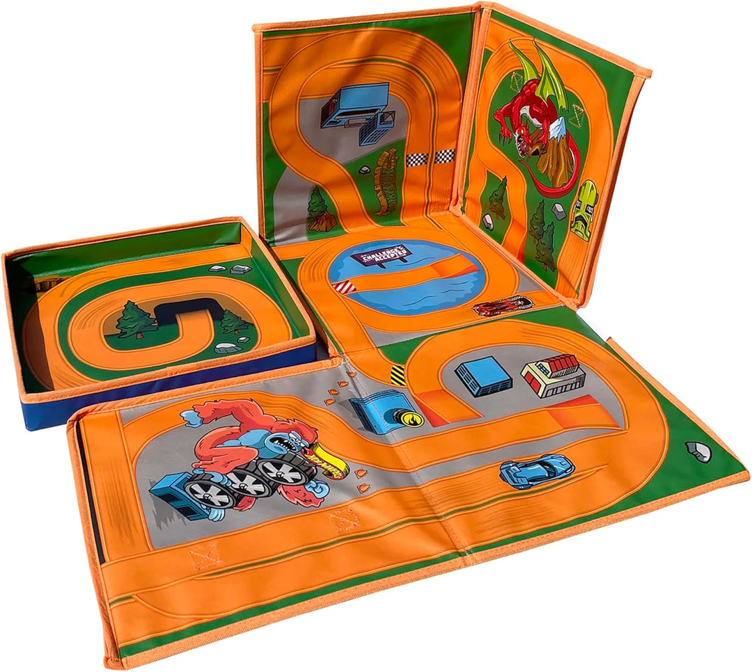 Cubeta de almacenamiento de coches Hot Wheels 300