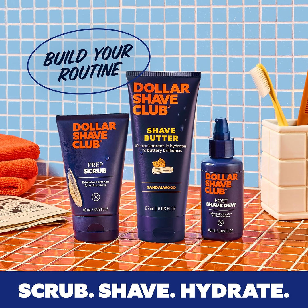 Dollar Shave Club | Mantequilla para afeitar 6 onzas (paquete de 2)...
