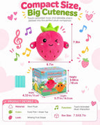 Juguete sensorial musical para niños,Juguete de peluche interactivo con
