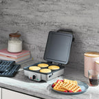 Cuisinart WAF-300NAS - Máquina para hacer gofres y panqueques de estilo