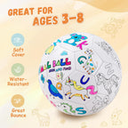 Innotoys Colorea tu propia pelota de fútbol, juguetes de Halloween de