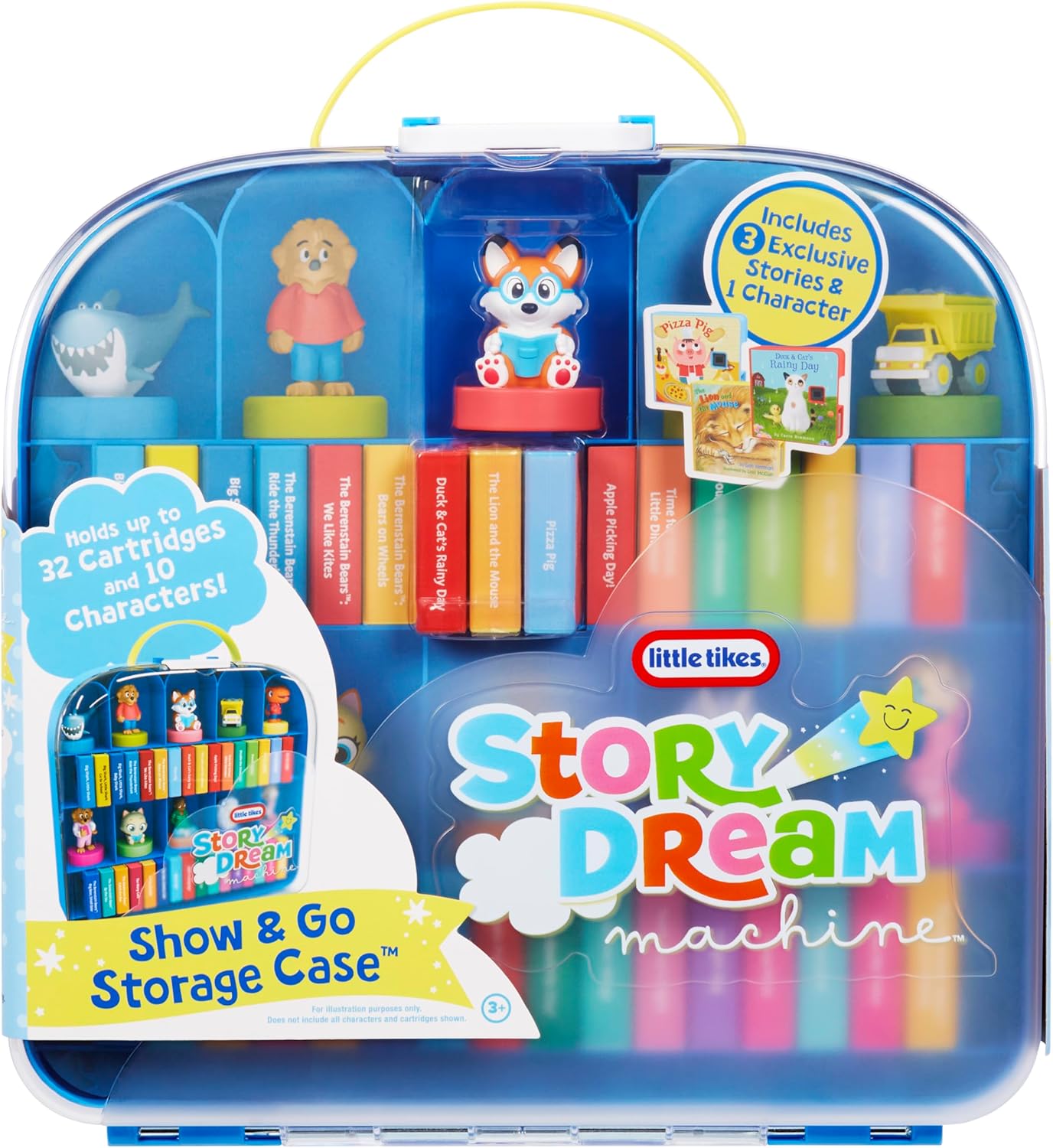 Little Tikes Story Dream Machine Show Go - Estuche de