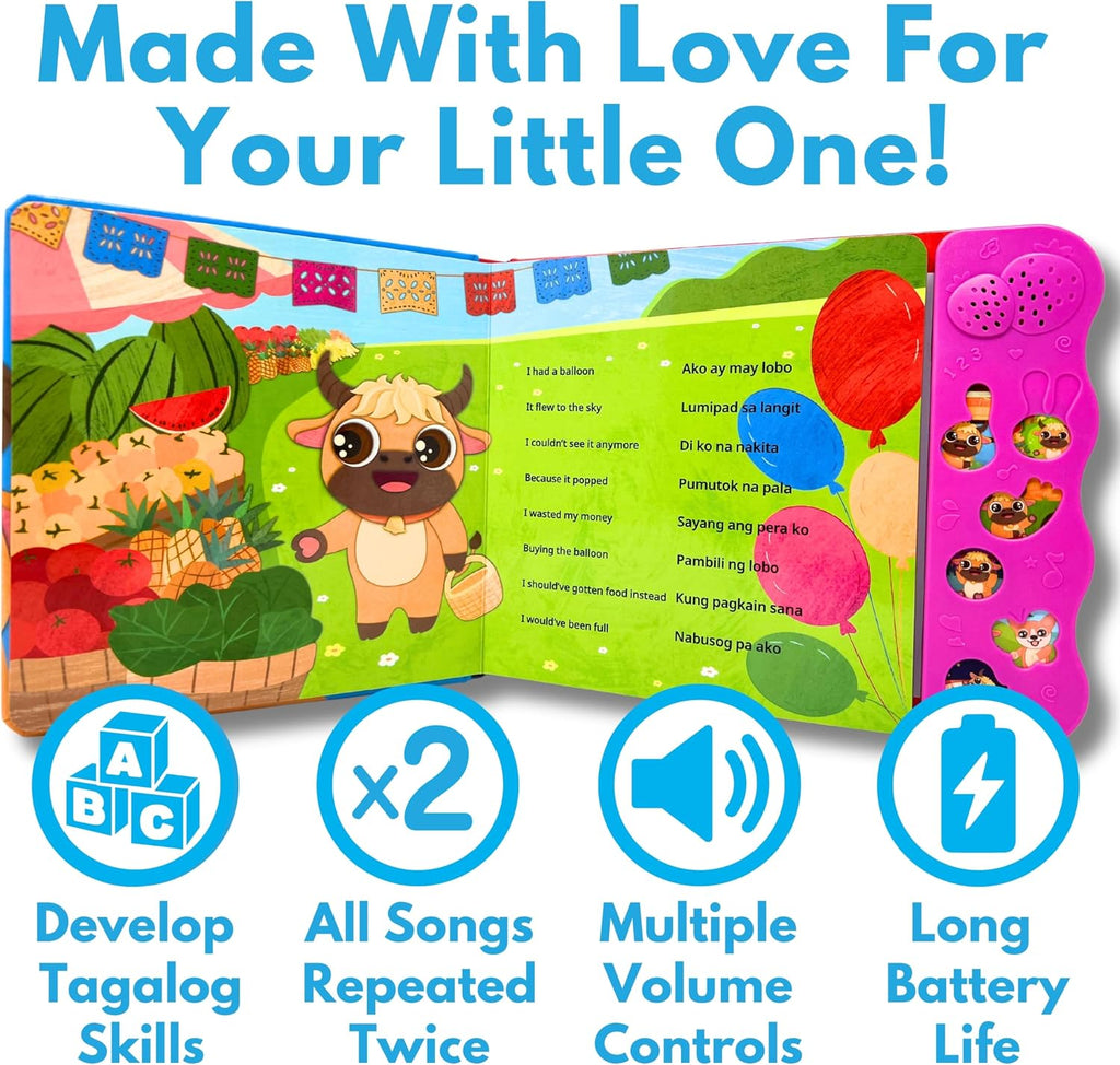 Vol. 1, Libros de tagalo para niños, bebés y niños