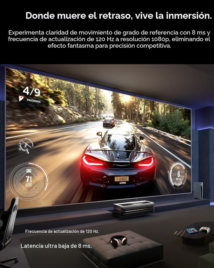 AWOL VISION LTV-2500 Proyector láser triple de 4K UHD de proyección...