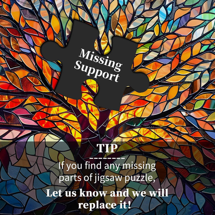 PICKFORU Rompecabezas de árbol de la vida para adultos