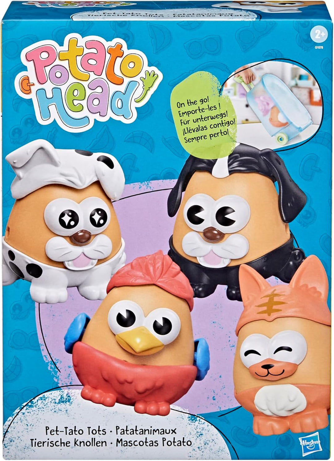 Potato Head Pet-Tato Tots juego temático de mascotas con