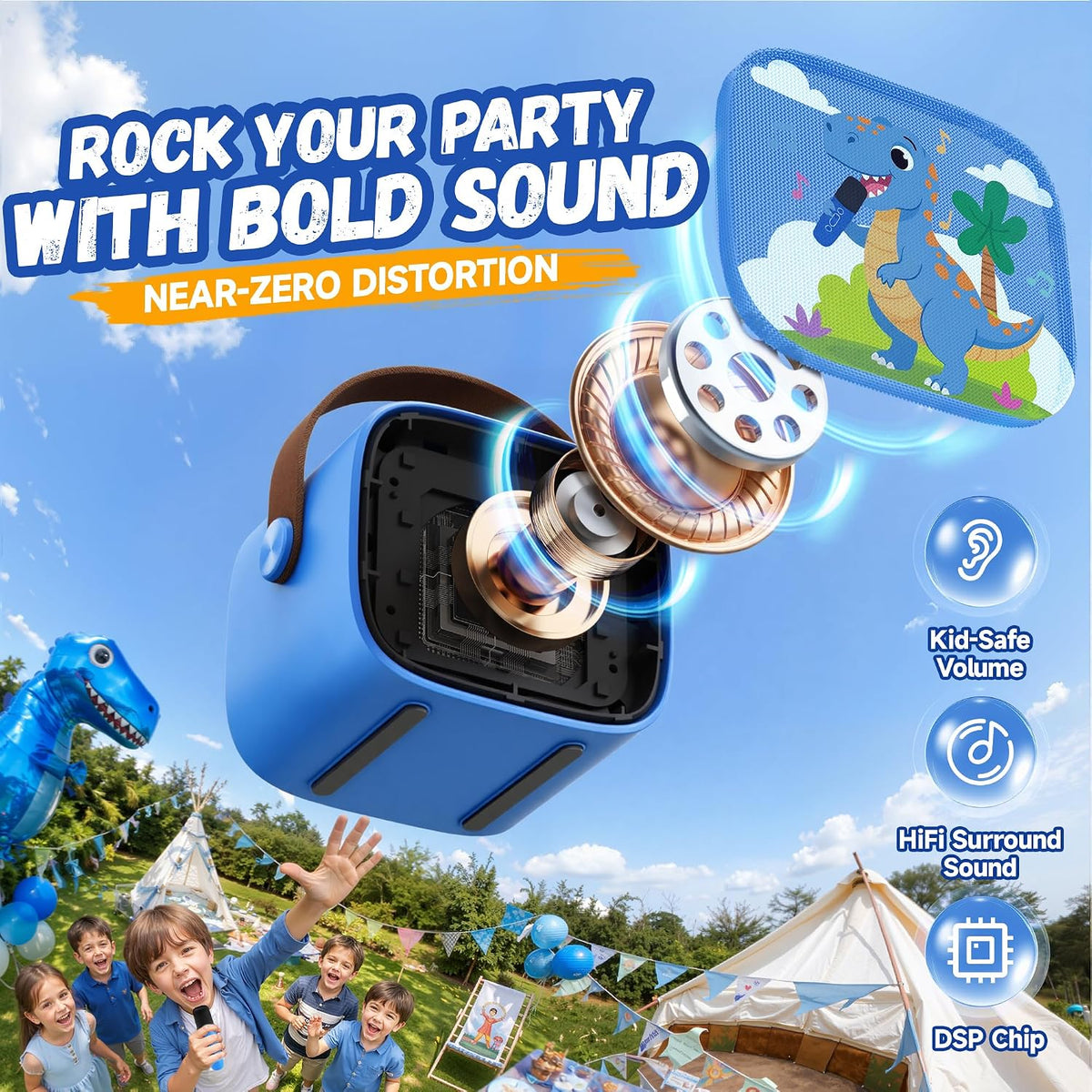 YLL Máquina de karaoke para niños, los mejores regalos de cumpleaños para