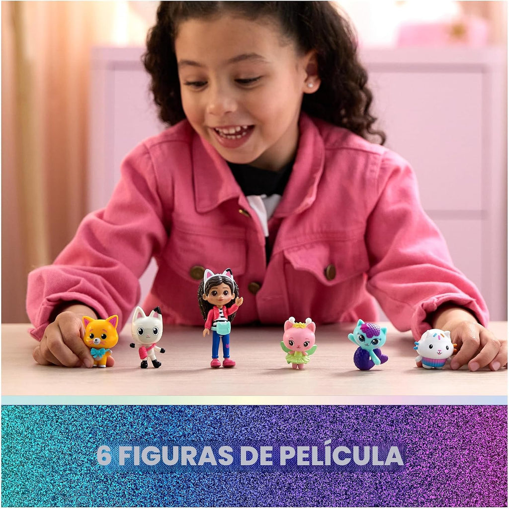 Gabby's Dollhouse Cat-Venture Crew Pack Juego de Figuras de 11 Piezas