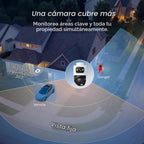 eufy Security Sistema NVR E50, kit de 8 cámaras, bala de doble lente 4K PTZ