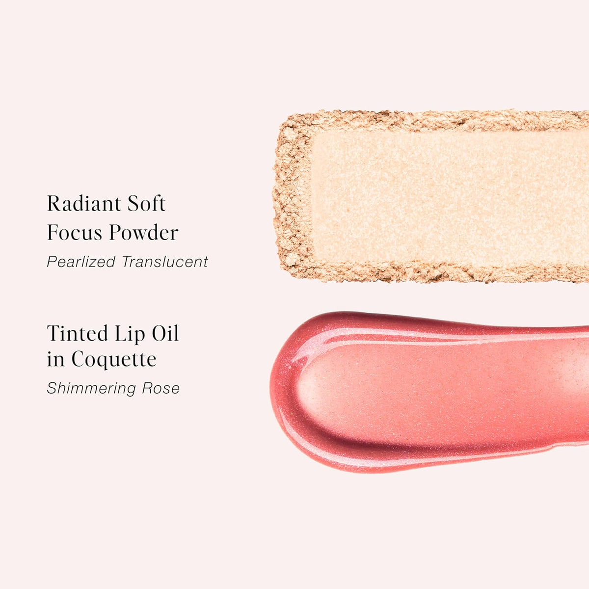 Jouer Radiant Rose Face + Juego de labios, polvo fijador translúcid...