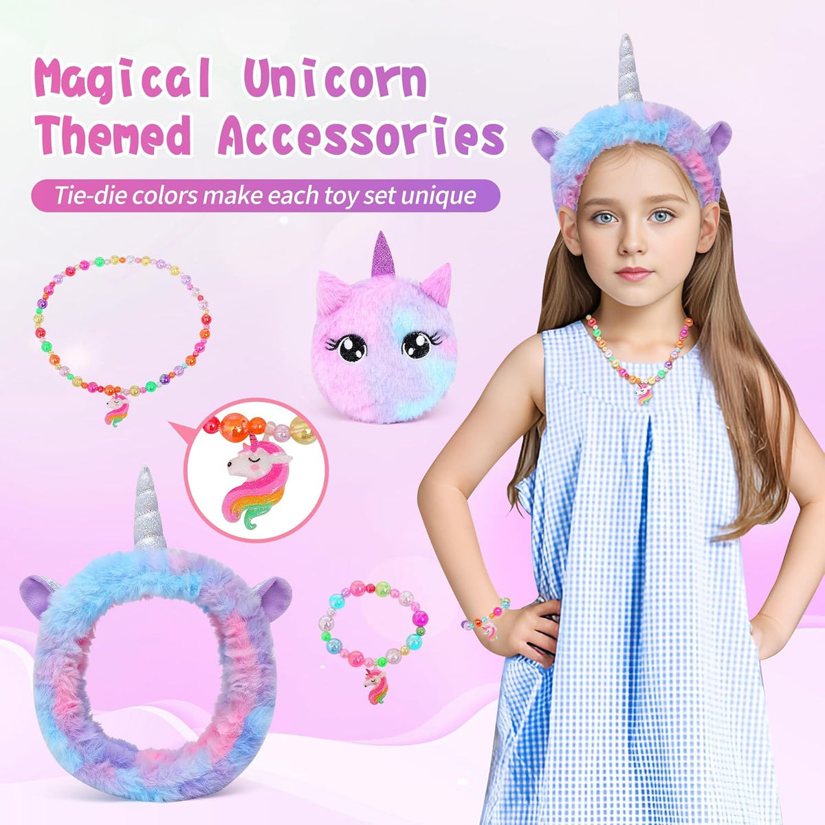 Cherry Tale Regalos de Unicornio para Niñas de 6-8 Años, Set de Jug...