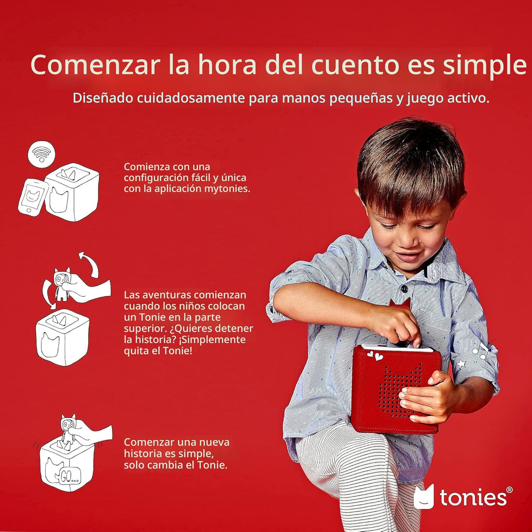 Toniebox 1 - Set de inicio del reproductor de audio con Playtime Pu...
