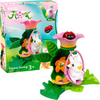 BRIO Flora Azalea Flower Swing - Encantador juego interactivo de construcción y decoración de 11 piezas para un juego imaginativo - A partir de 3 años
